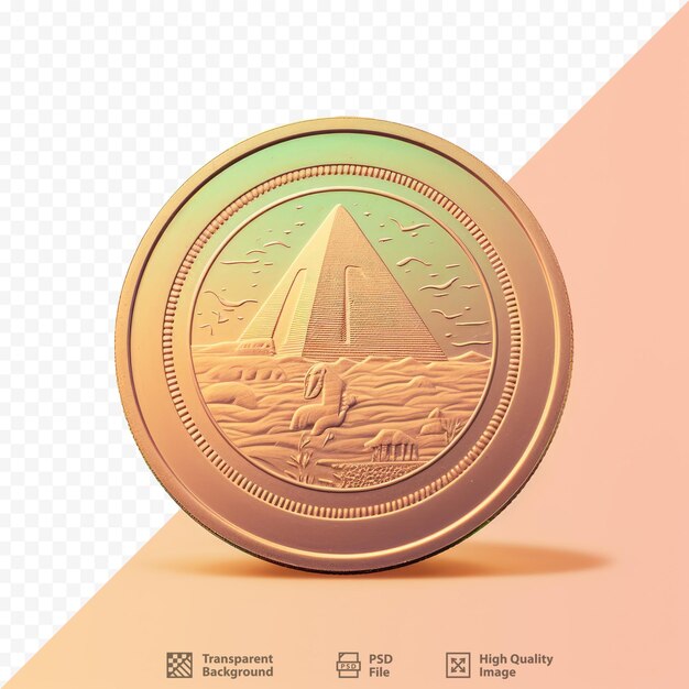 PSD a coin with a sail on it that says sailboat on it.