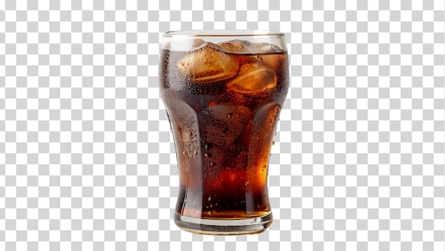 PSD coke in glas geïsoleerd op doorzichtige achtergrond nationale have a coke day