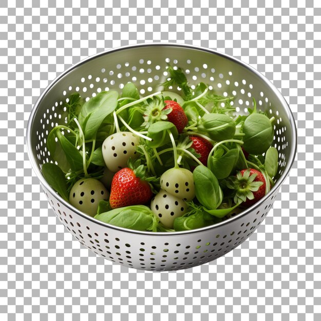 PSD colander on transparent background