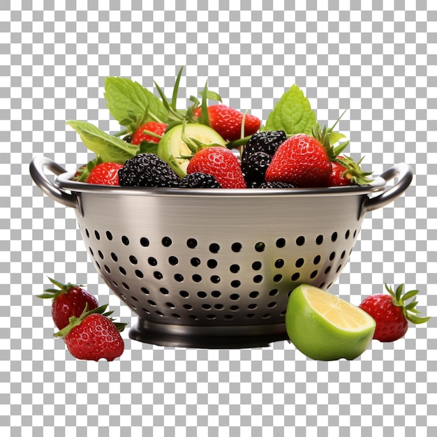 PSD colander on transparent background