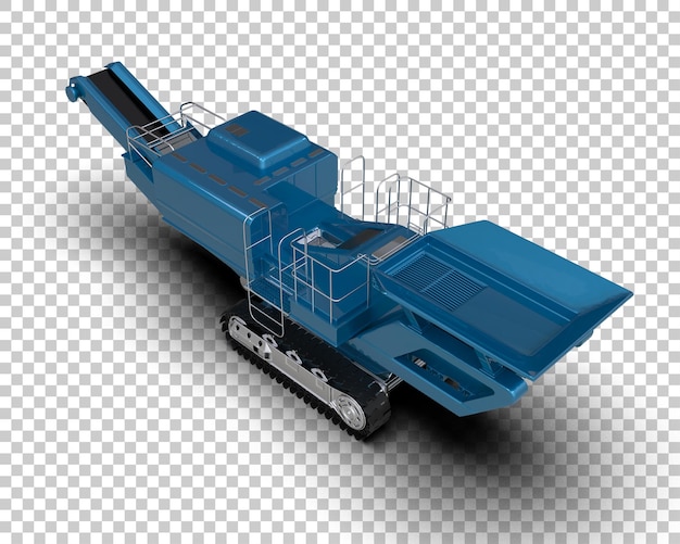 cold planer isolated on background 3d rendering illustration