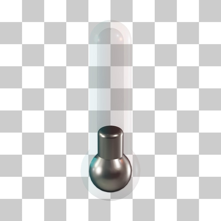 PSD 寒冷温度 3d 图标