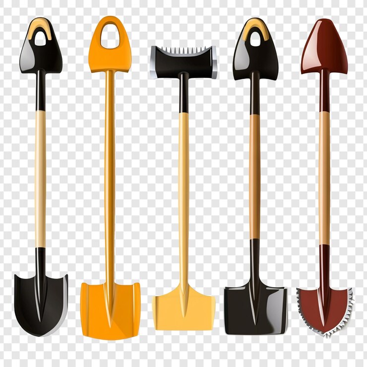 PSD collection of garden tools