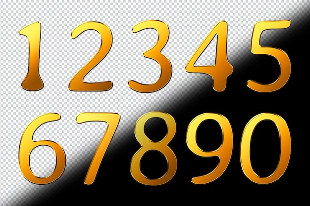 PSD collection of golden numbers