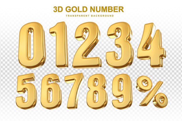 PSD collection of golden numbers