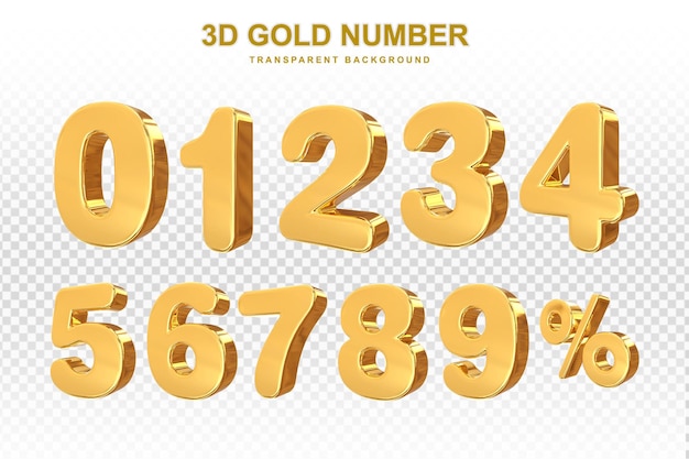 PSD collection of golden numbers