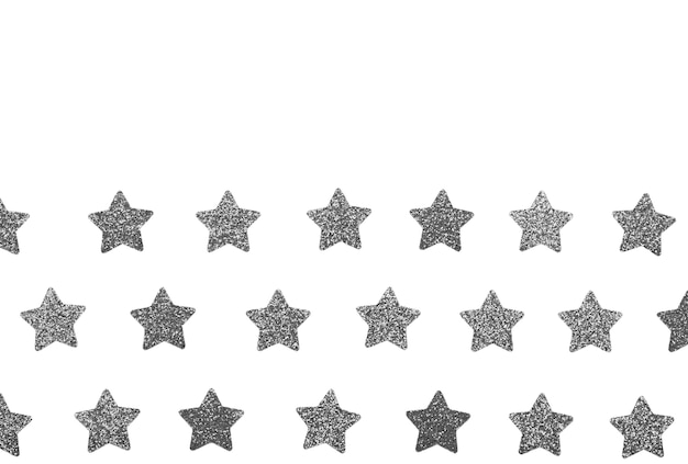 Collection of gray stars