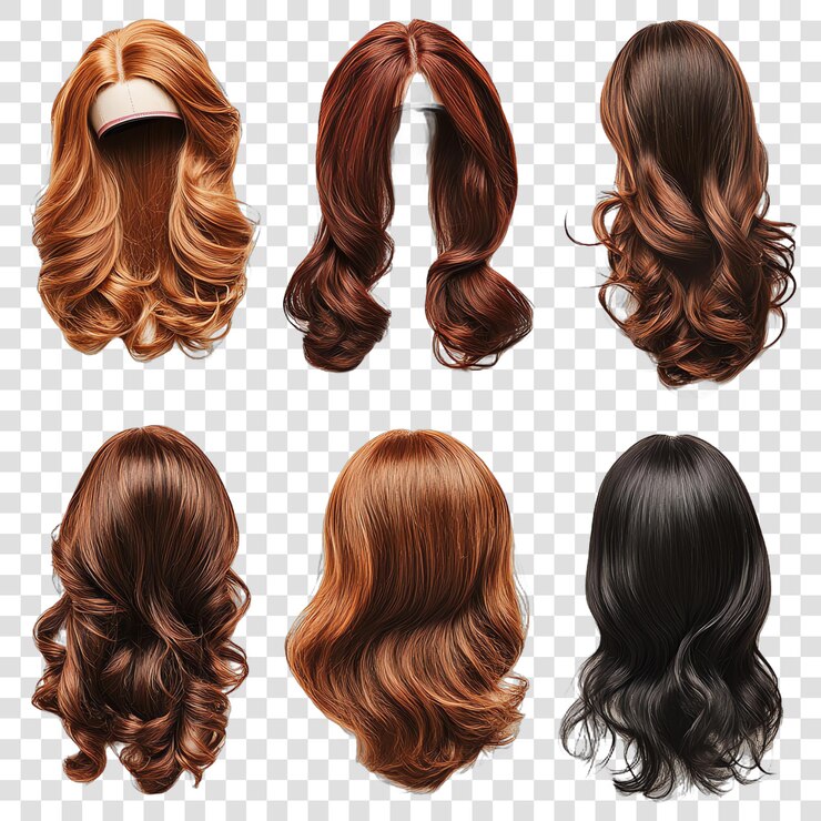 PSD collection hair wig
