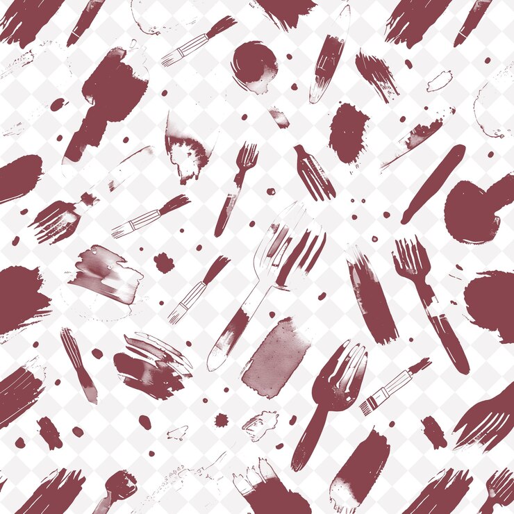 PSD a collection of kitchen utensils and utensils