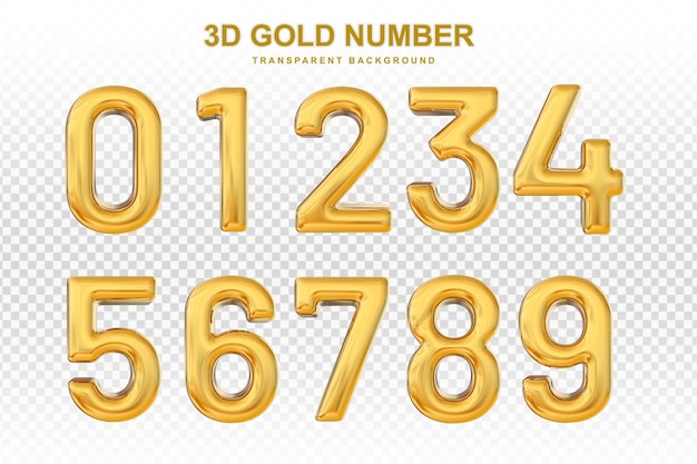 PSD Коллекция золотых чисел