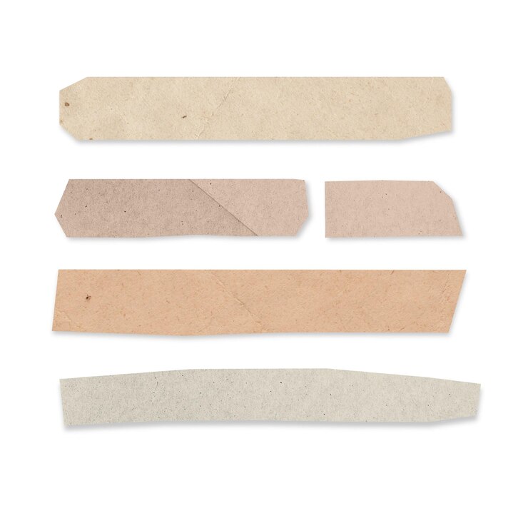 PSD collection of paper cut textures