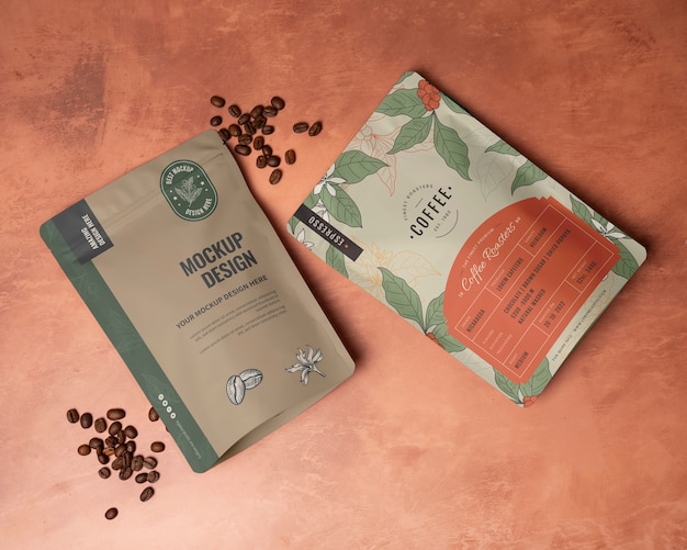 PSD colombian coffee mockup