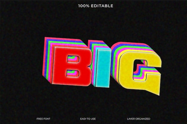 color font style effect