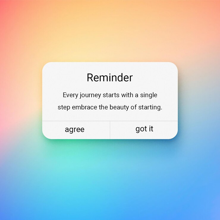 PSD color your feed gradient reminder for instagram post