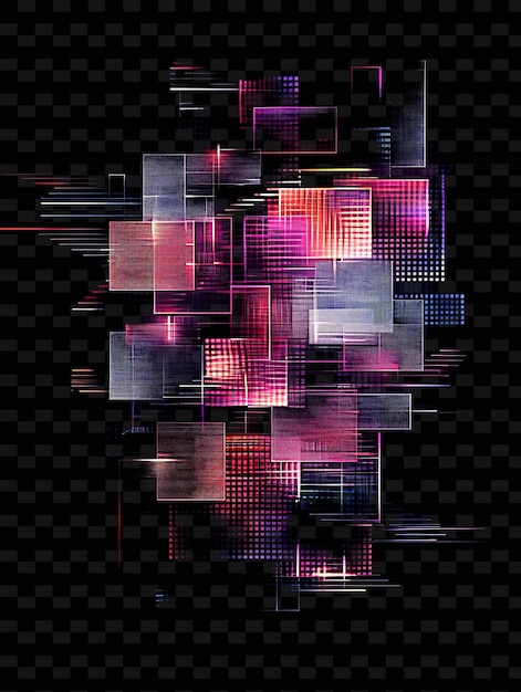 A colorful abstract image of a purple and pink abstract background