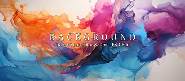 Colorful abstract painting background