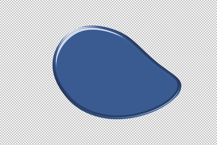 PSD colorful abstract shapes bubble 3d effect liquid organic shape creative element seamless
