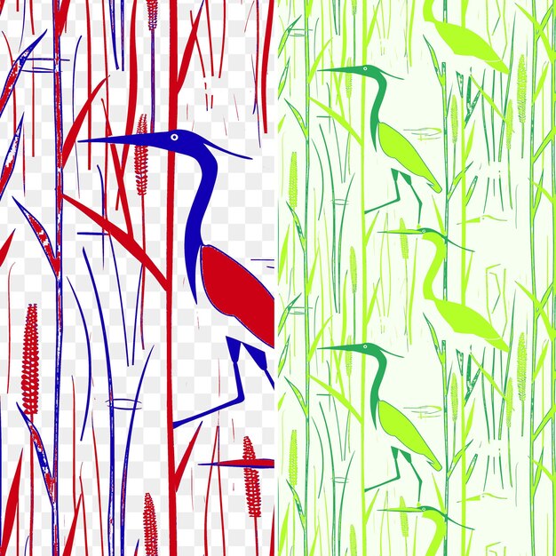 PSD a colorful background with a bird on it