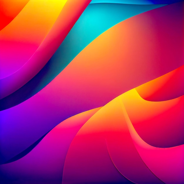 PSD a colorful background with a colorful design