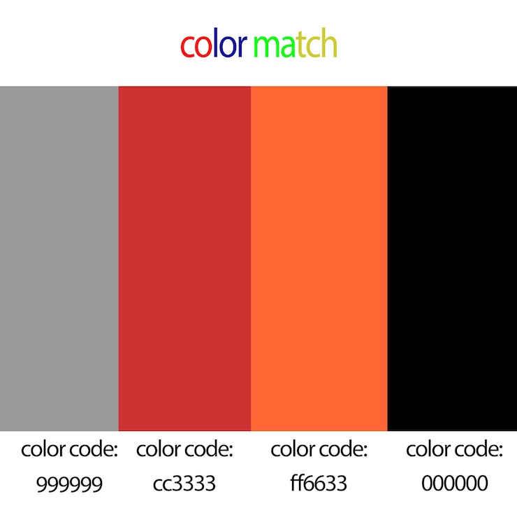 PSD a colorful background with different colors and the words match