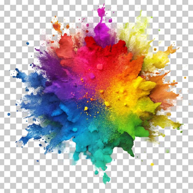 A colorful background with a picture of a colorful splash of color