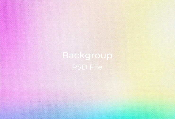 PSD a colorful background with a rainbow colored background