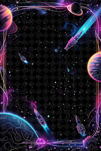 A colorful background with space for text and space