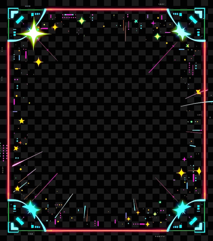 PSD a colorful background with stars and a space background