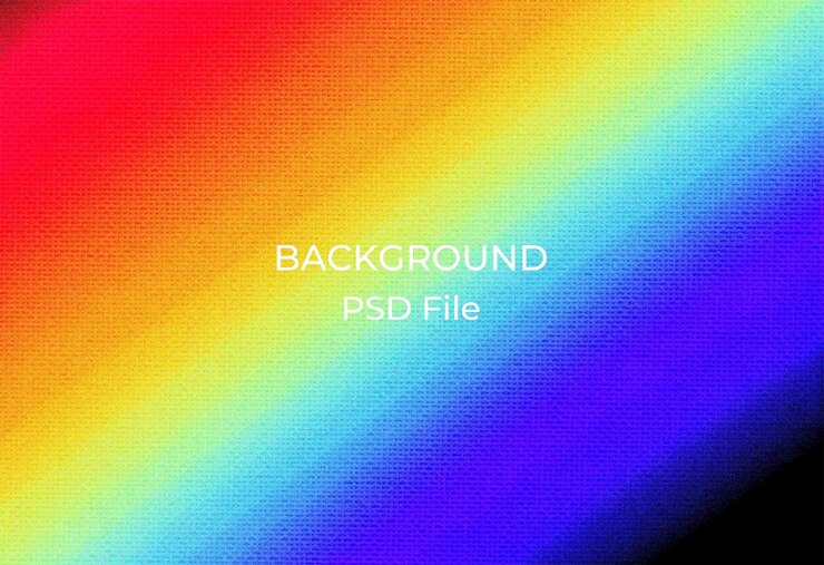 PSD a colorful background with the words back to the camera