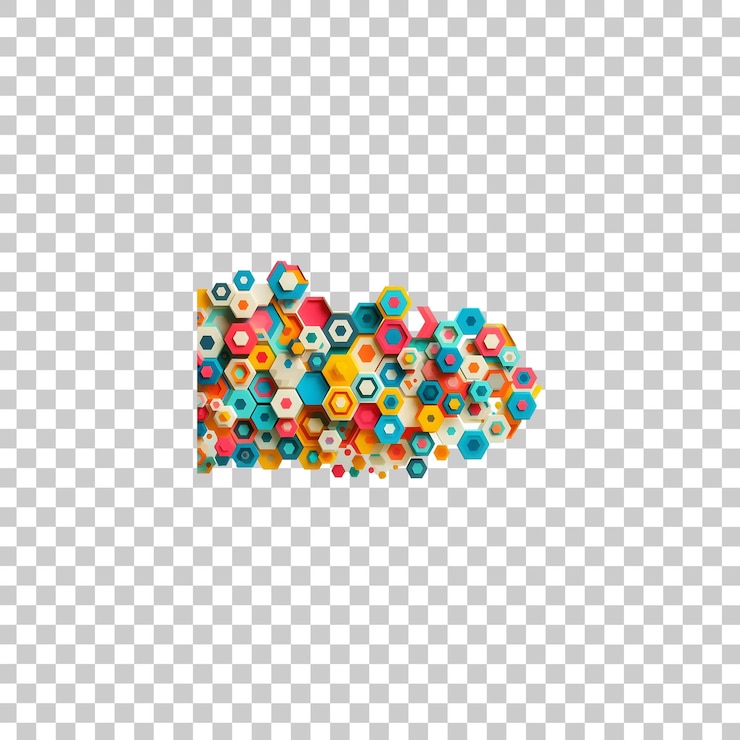 PSD colorful balls with the word  on them