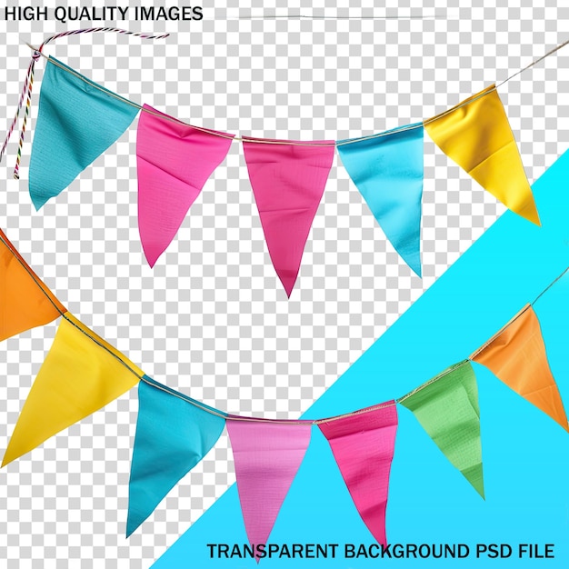 PSD a colorful banner with a blue sky and a picture of a banner with a blue background