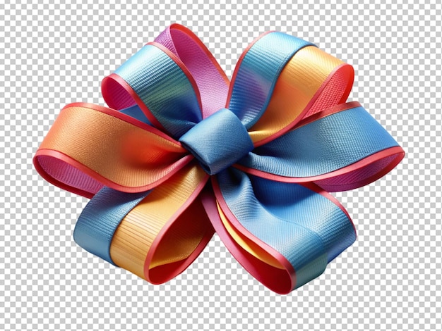 PSD colorful bow
