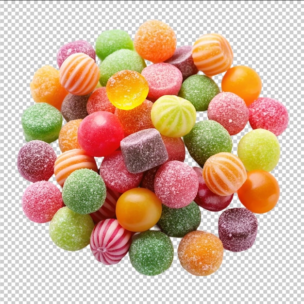 colorful candies