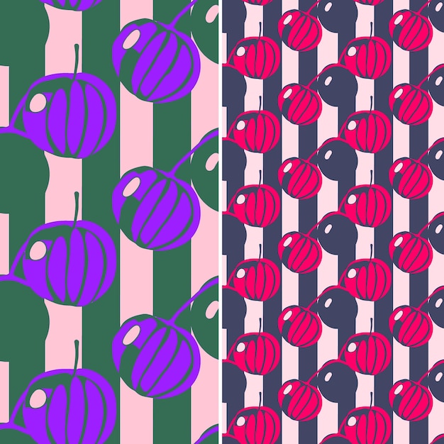 PSD a colorful and colorful pattern with a pink and purple animal with a purple and pink background