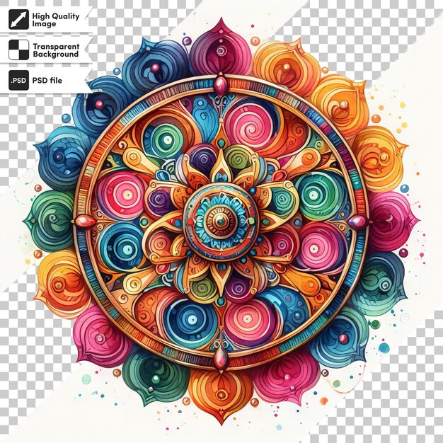 A colorful design of a flower that says quot the word quot on it