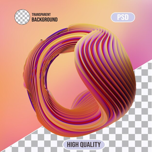 PSD a colorful design of a high quality logo is shown