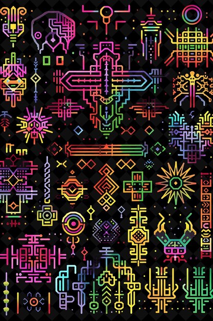 PSD a colorful design with the word quot peace quot on it