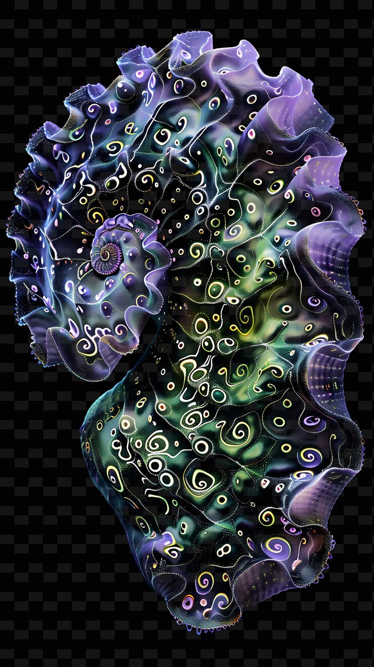 PSD a colorful design of a womans face