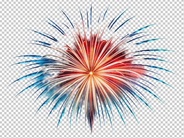 colorful firework display