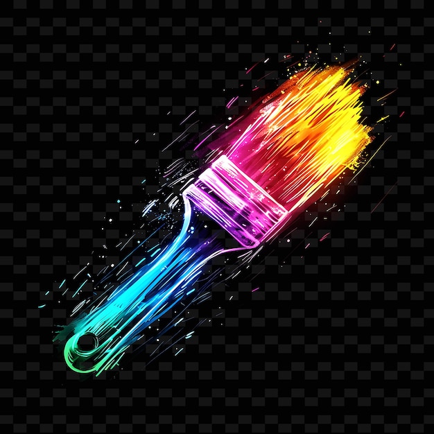 PSD a colorful flame with the word quot the word quot on it