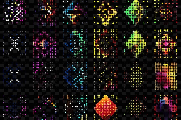 A colorful glowing image of a colorful glowing star