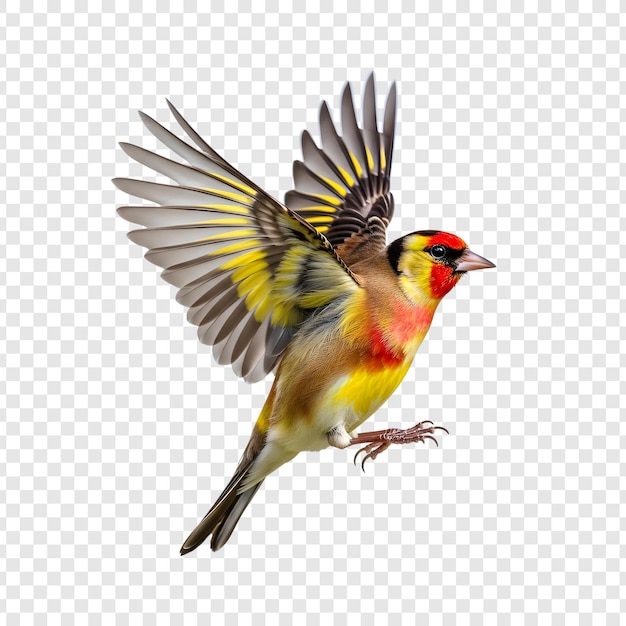 翼 を 広げ て 飛行 し て いる 色々 な 金色 の 鳥