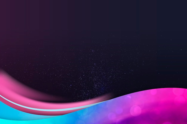 colorful gradient template on a dark purple background