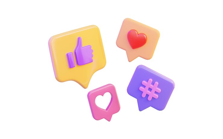 PSD a colorful icon with the word love on it
