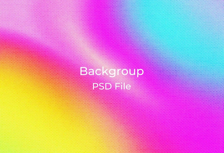 PSD a colorful image of a colorful background with the words backlit on it