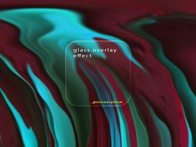 a colorful image of a glass effect effect effect