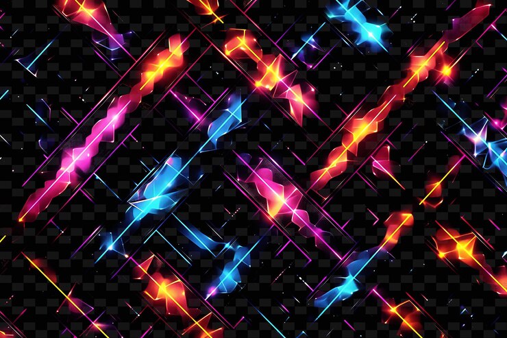 PSD a colorful image of the lines of the rainbow