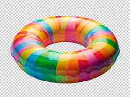 PSD colorful inflatable floatie