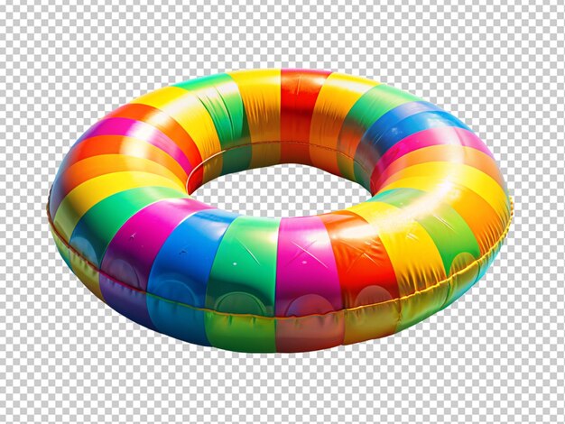 PSD colorful inflatable floatie