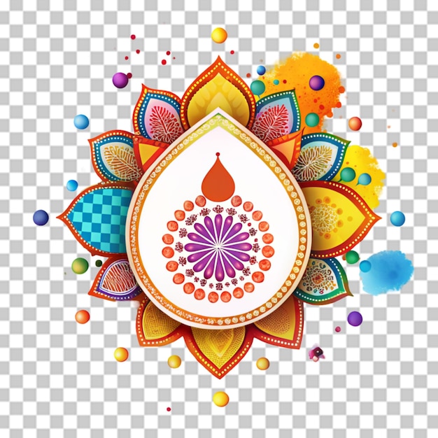 Colorful mandala concept background